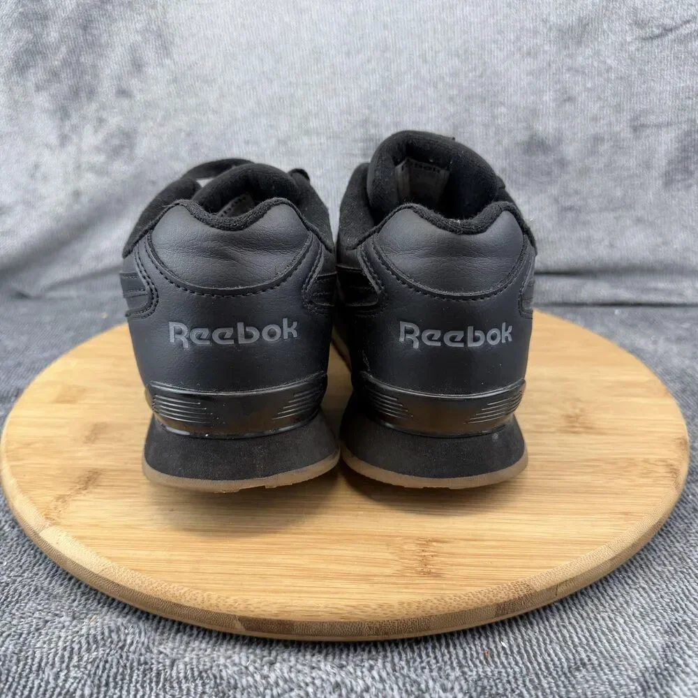 Reebok Work RB1983 Shoes Womens Size 7.5 Black Leather Slip Resistant Sneakers